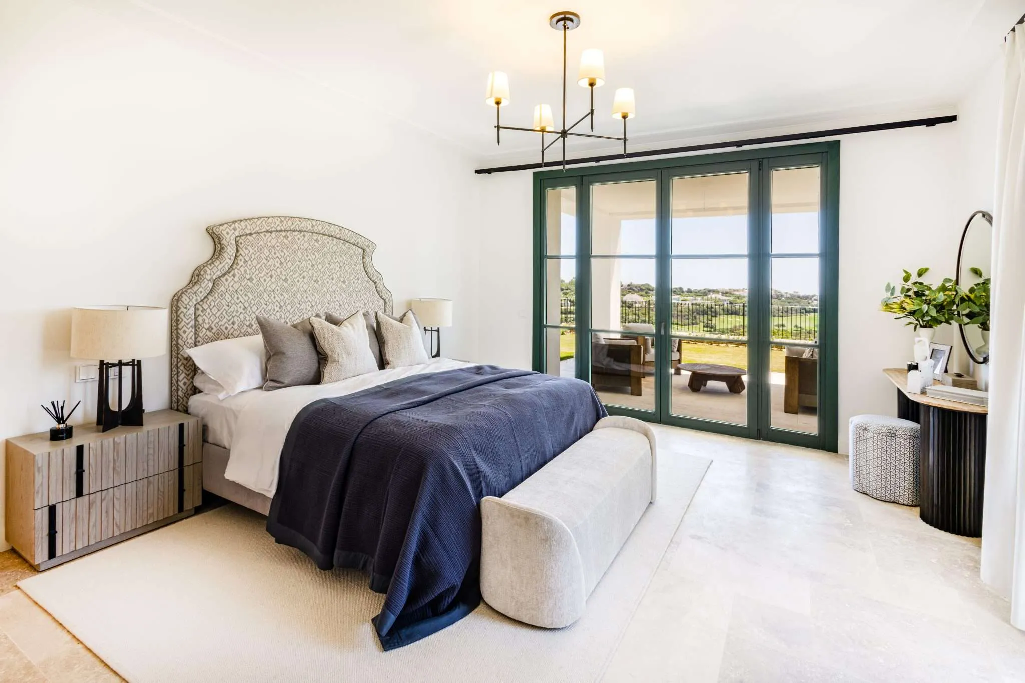 Spanish Villa - guest bedroom